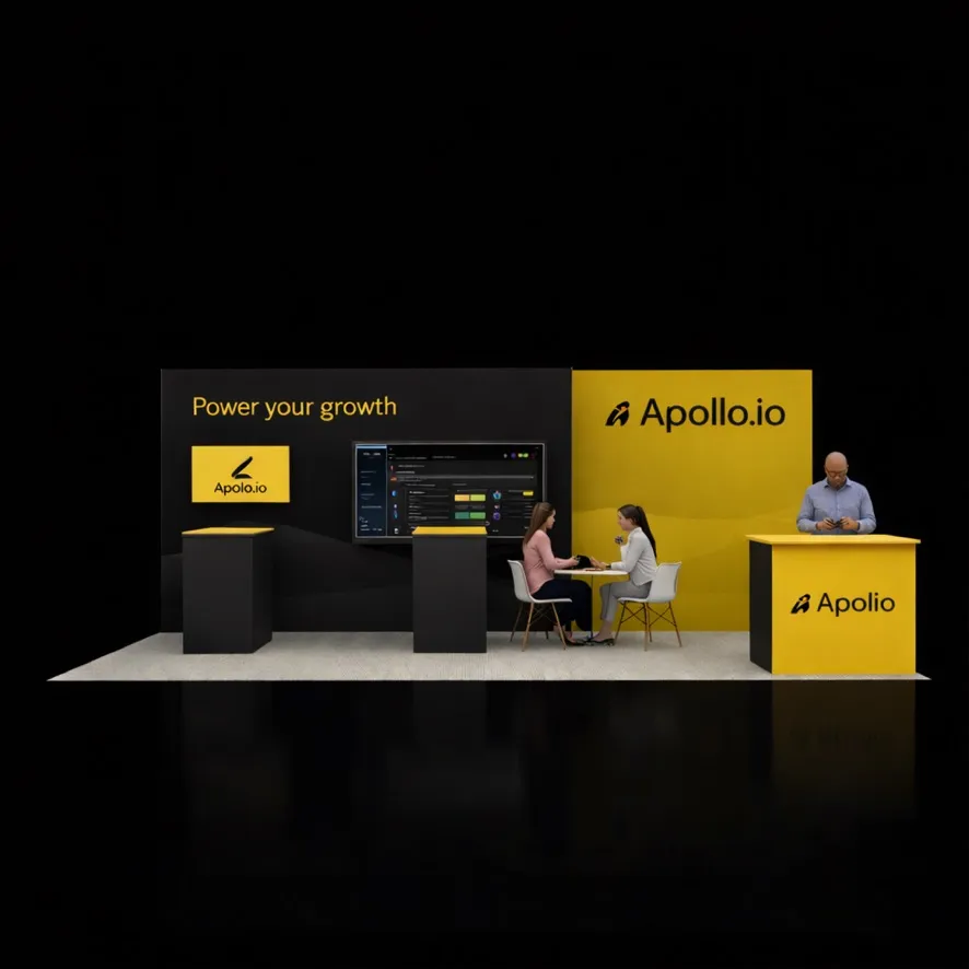 10×20 Technology Trade Show Booth Design